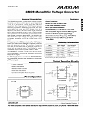 DataSheet MAX660 pdf
